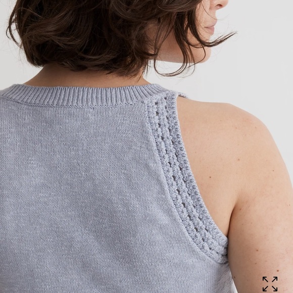 Madewell Cropped Sweater Tank - Picture 7 of 10